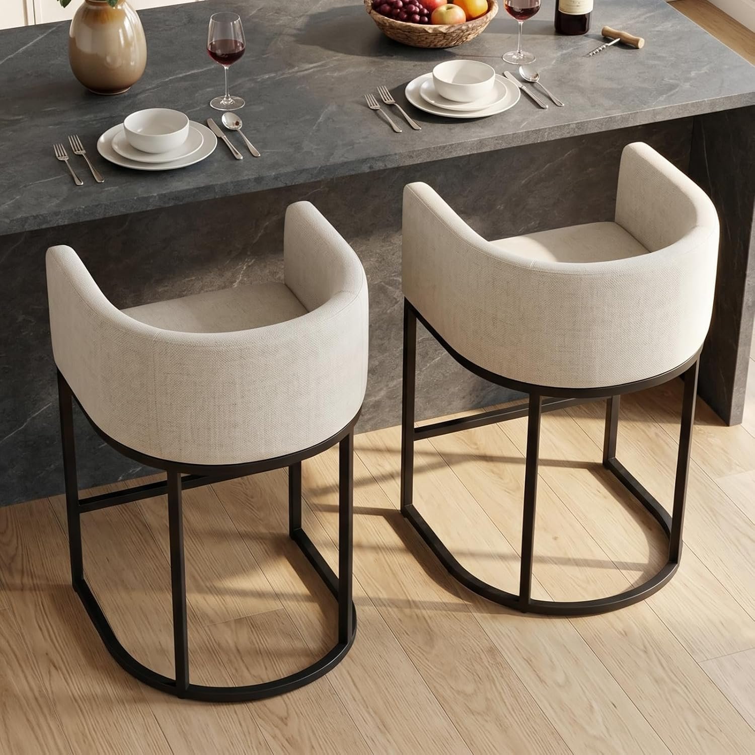 Counter bar stools set of 2