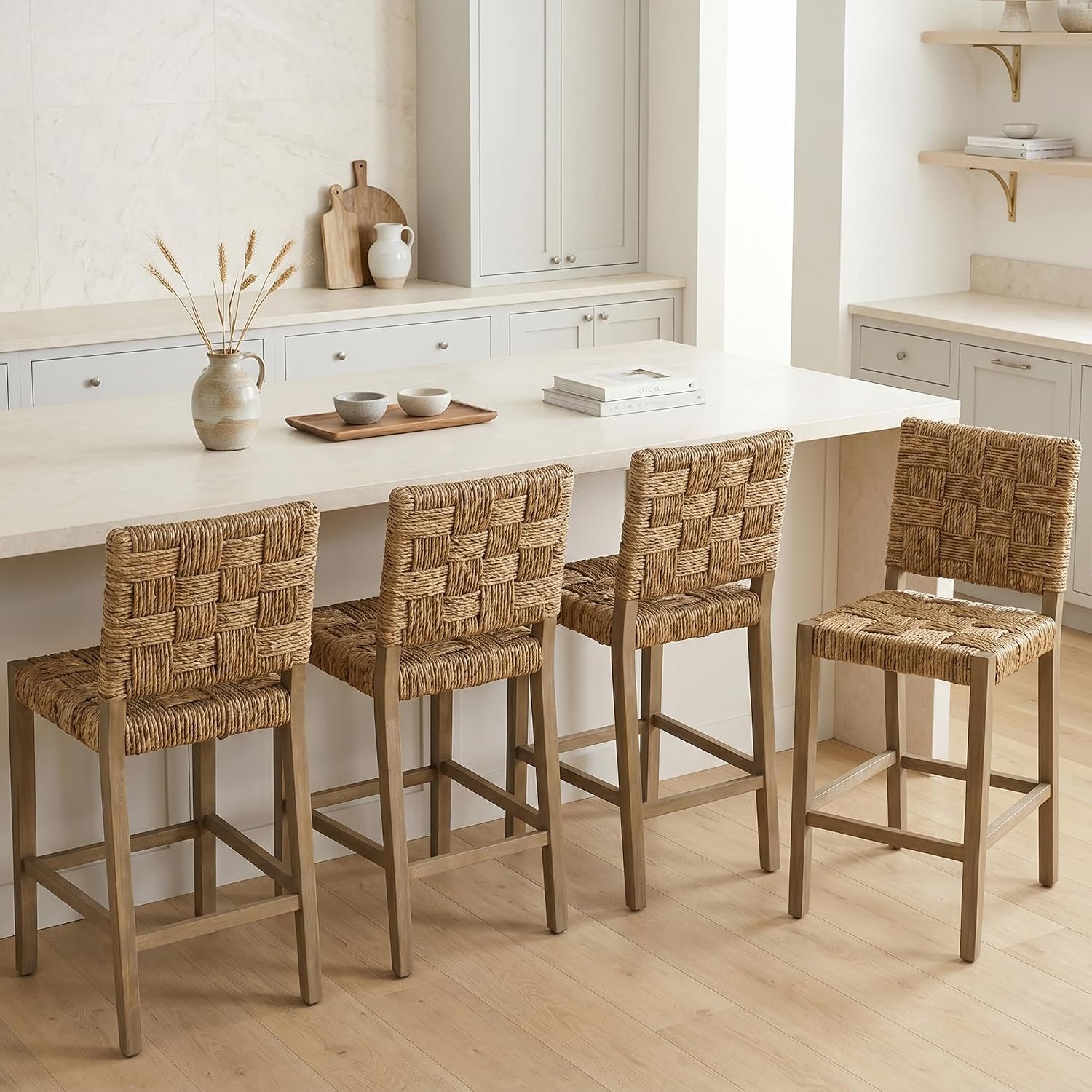 Full grid handwoven seat