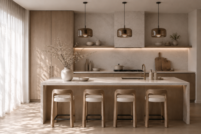 Organic modern kitchen