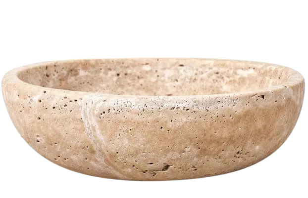 Travertine Bowl