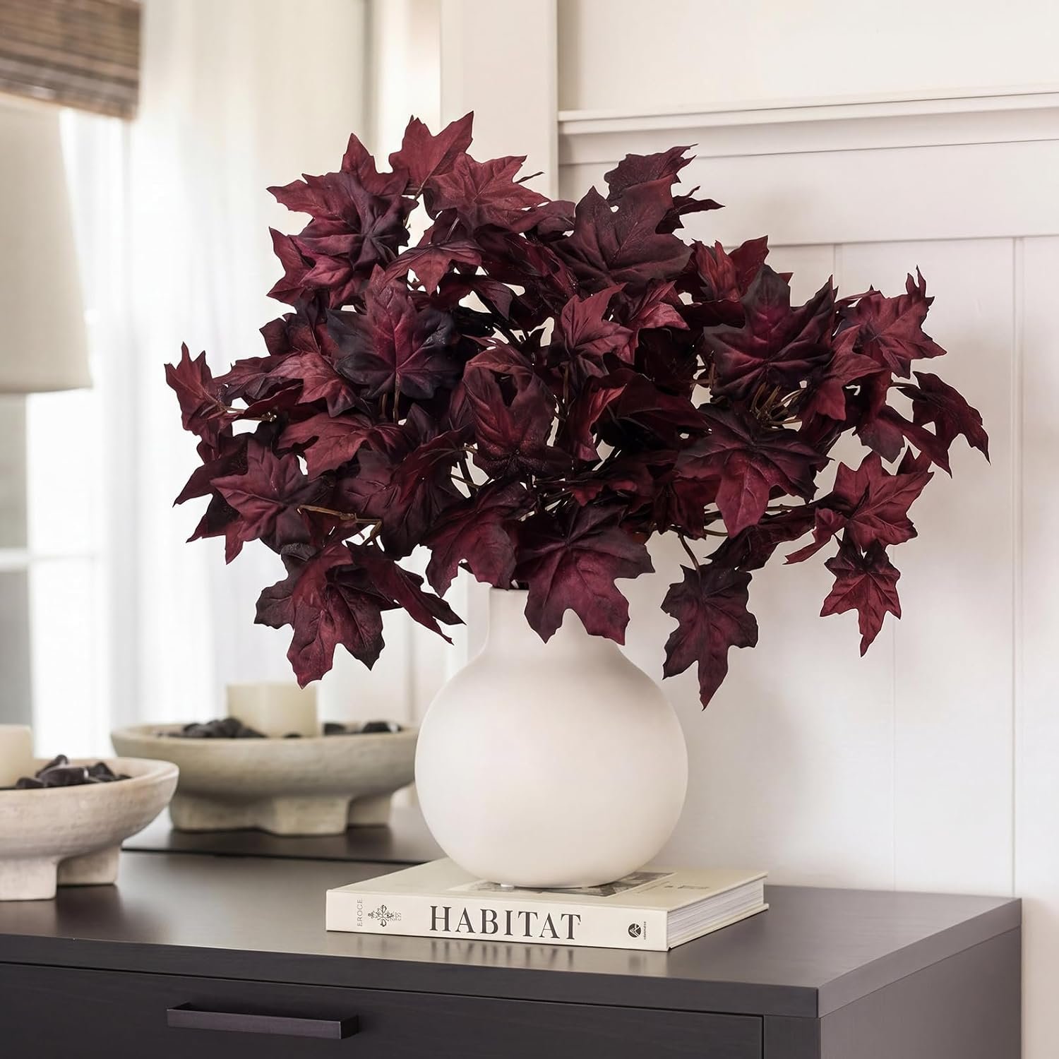 Artificial Fall Maple Stems