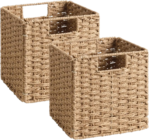 Square cube organizer storage bins for toddler toys