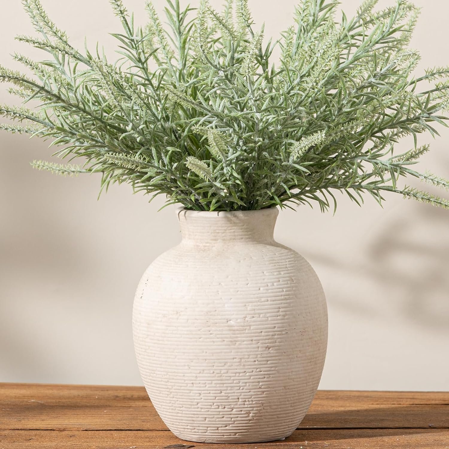 Large stoneware ceramic vase product shot