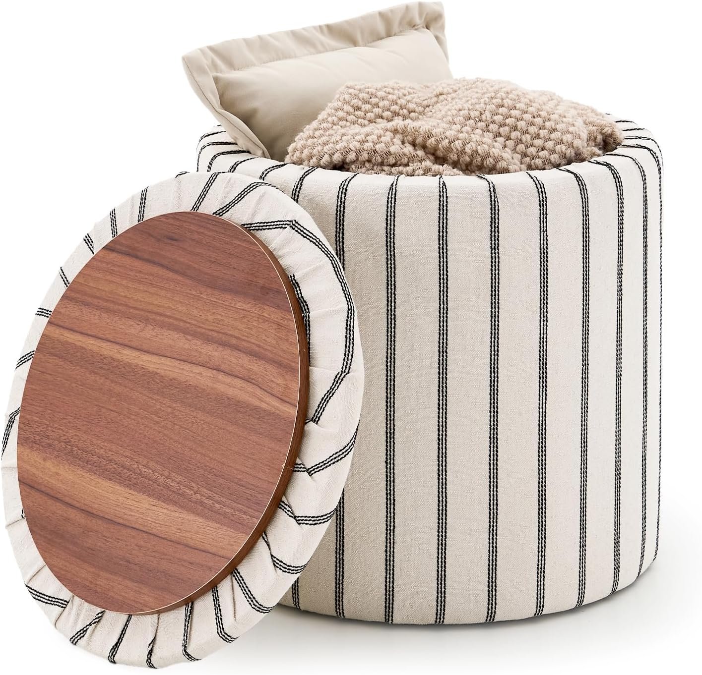 round ottoman