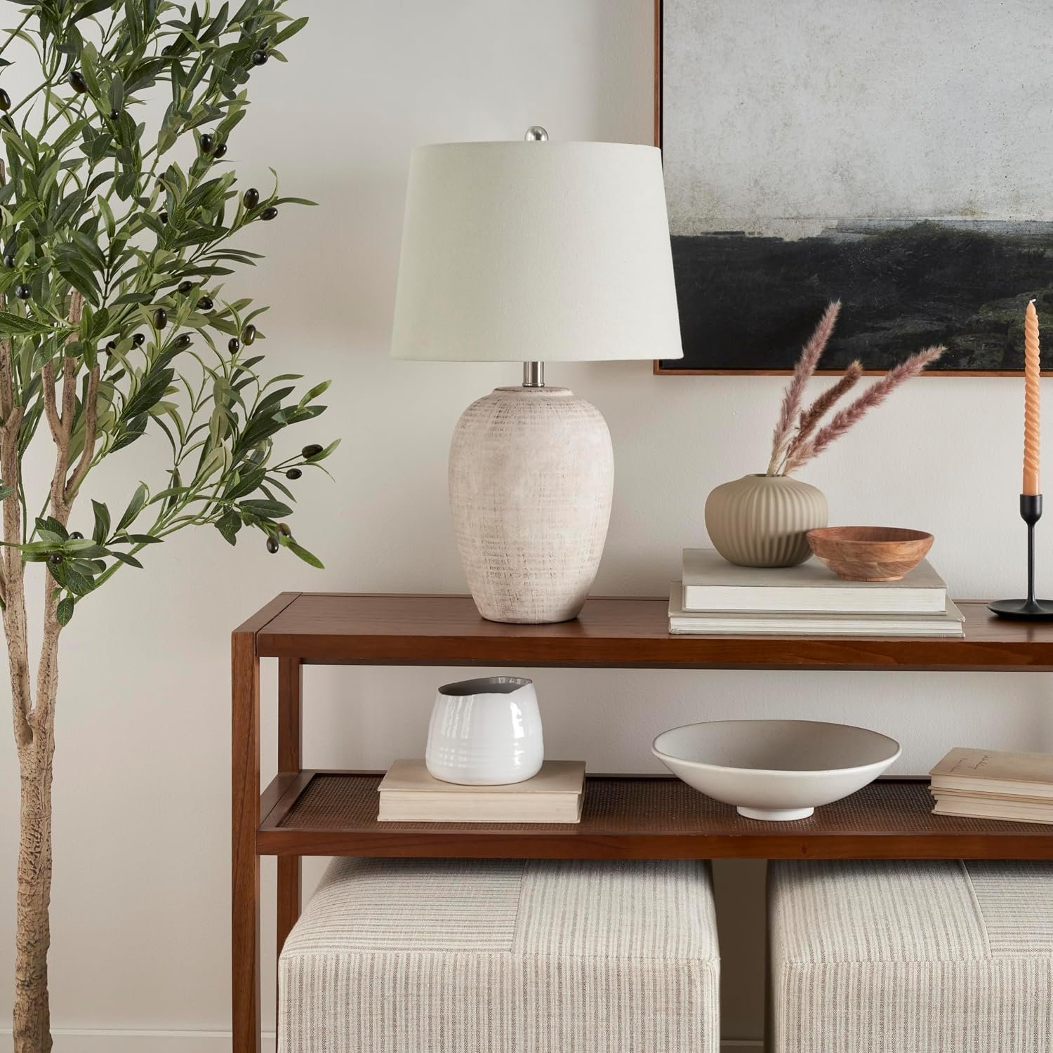 textured-ceramic-table-lamp-neutral-console-styling
